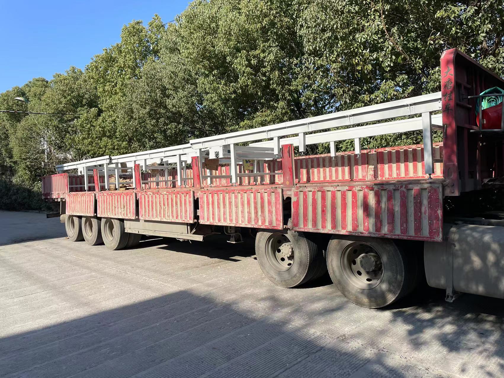 6台链条机发往合肥江淮重工基地