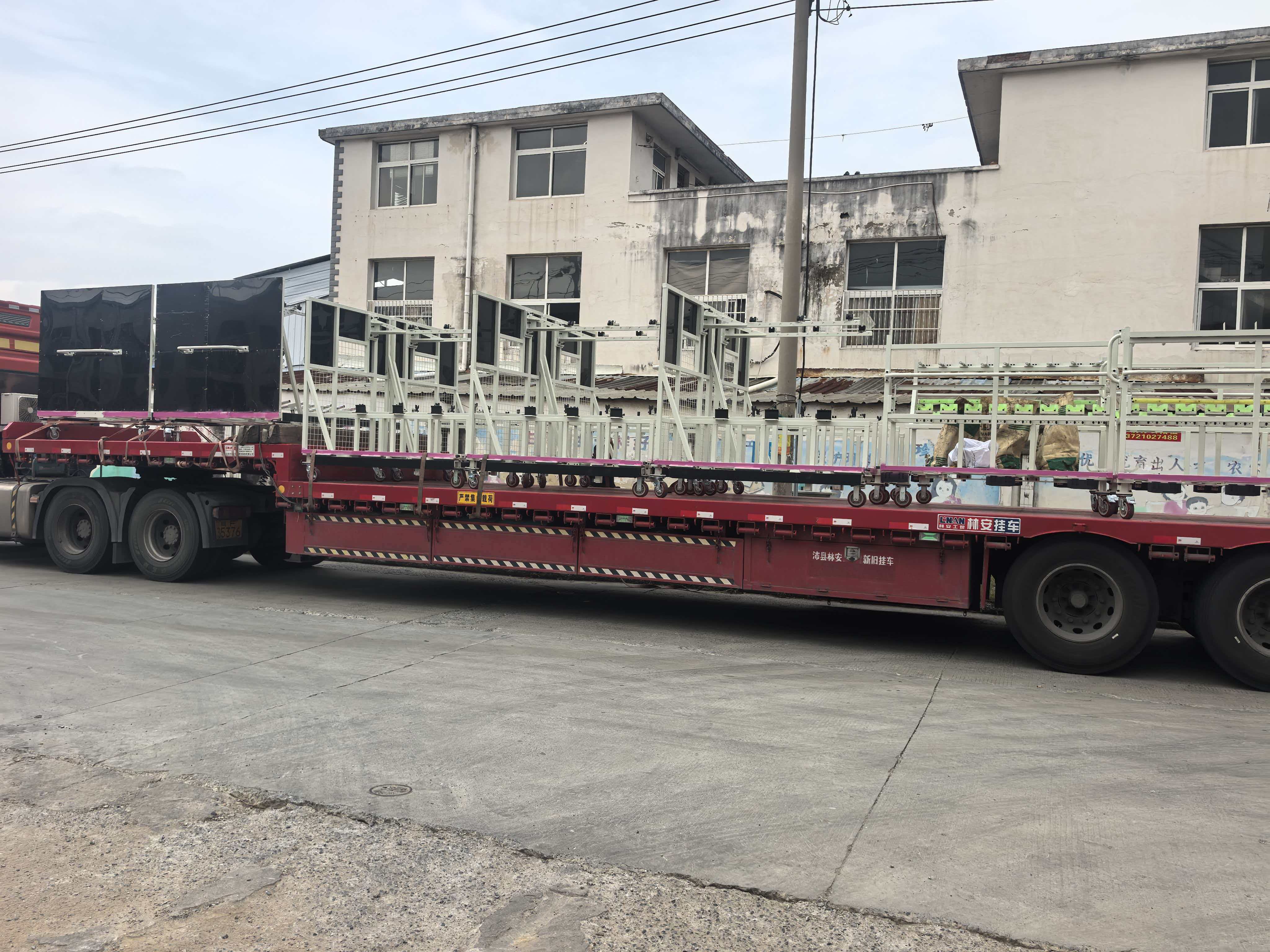 三十台料框发往内蒙鄂尔多斯客户现场