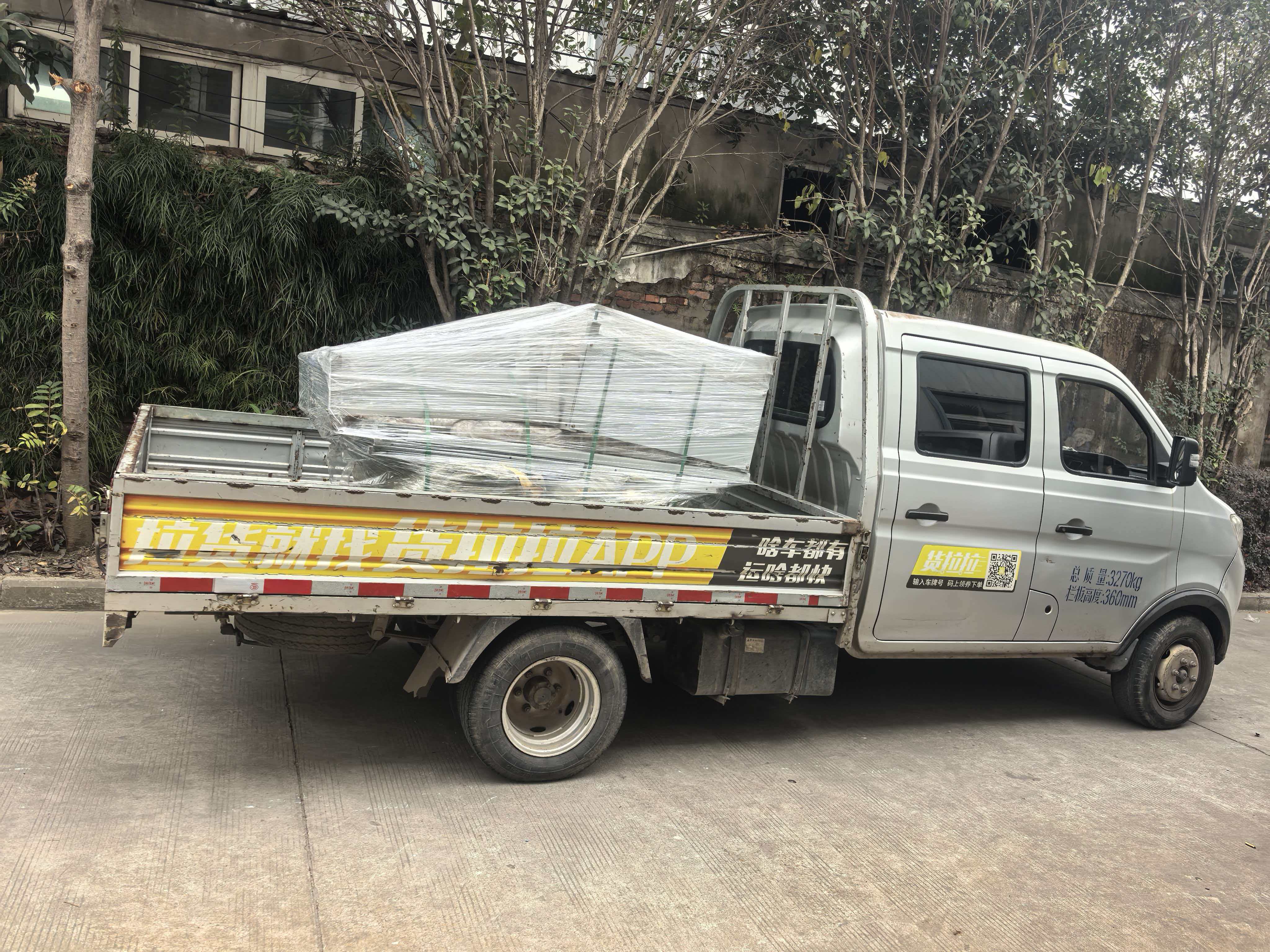 一批皮带机设备发往合肥客户现场